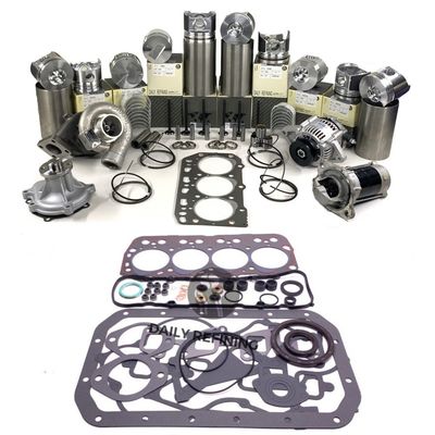 buy D1102 Rebuild kit overhaul kit FOR kubota spare parts cylinder liners pistons Gasket kit piston rings online manufacture