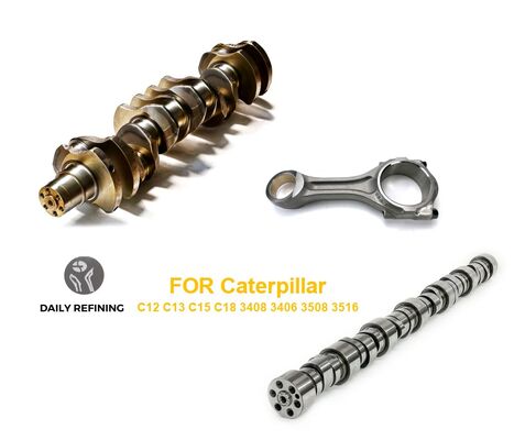 Buy Forged Steel Camshaft Crankshaft Connecting Rod for Caterpillar C12 C13 C15 C18 3408 3406 3508 3516 with Long Service Life online manufacture